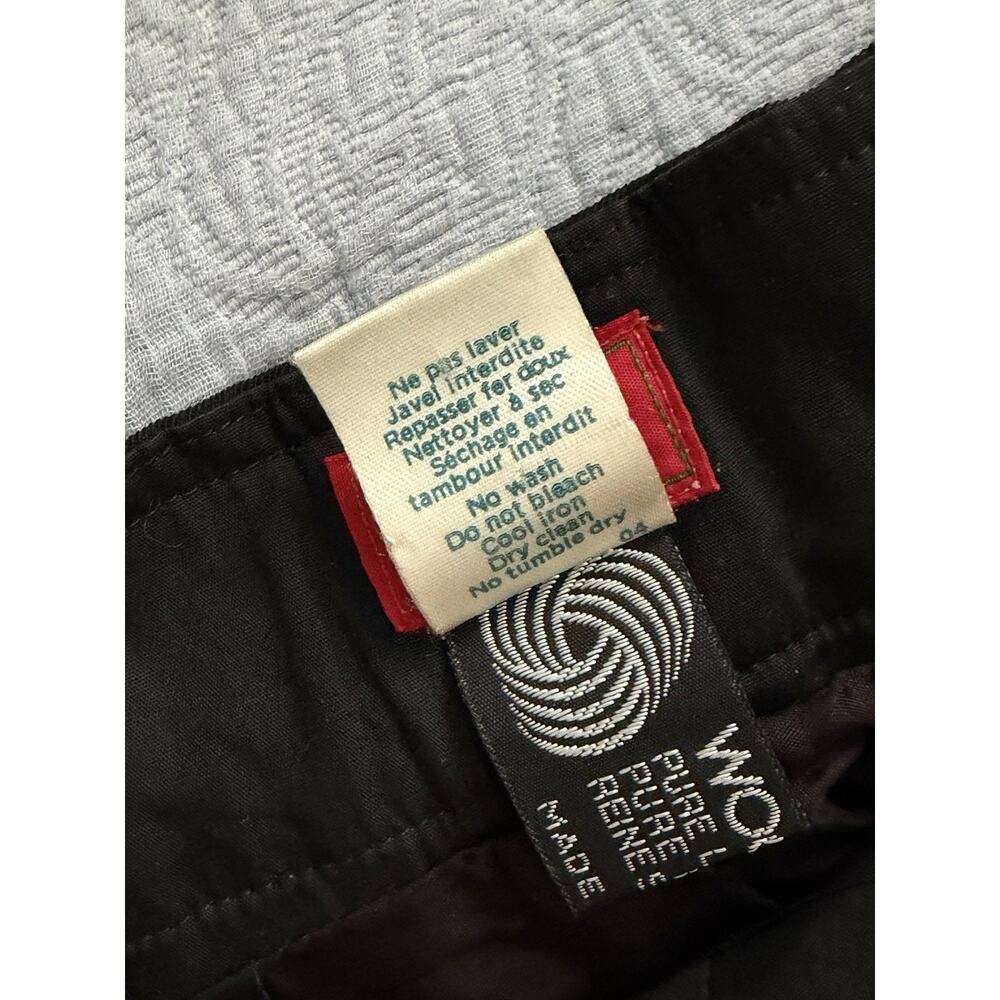 Kenzo Paris Black Wool Pleated Tapered Wool Trousers Dress Pants‎ VTG 90s Sz 36 - Picture 4 of 13